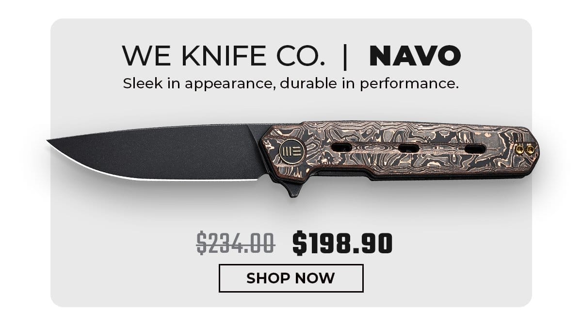 WE Knife Co. Navo