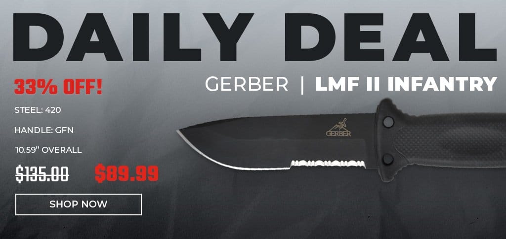 Daily Deal - Gerber LMF II Infantry