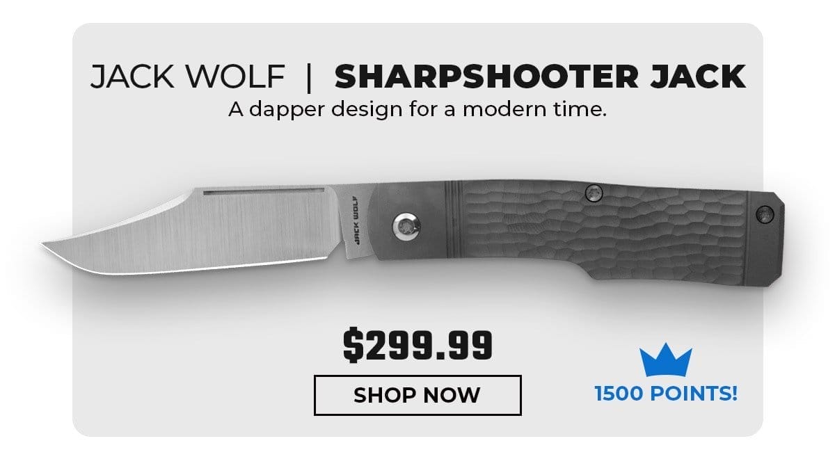 Jack Wolf Knives Sharpshooter Jack