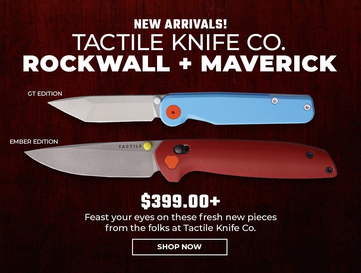 Tactile Knife Co. Rockwall & Maverick