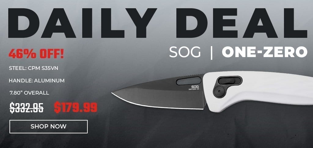 Daily Deal - SOG One-Zero