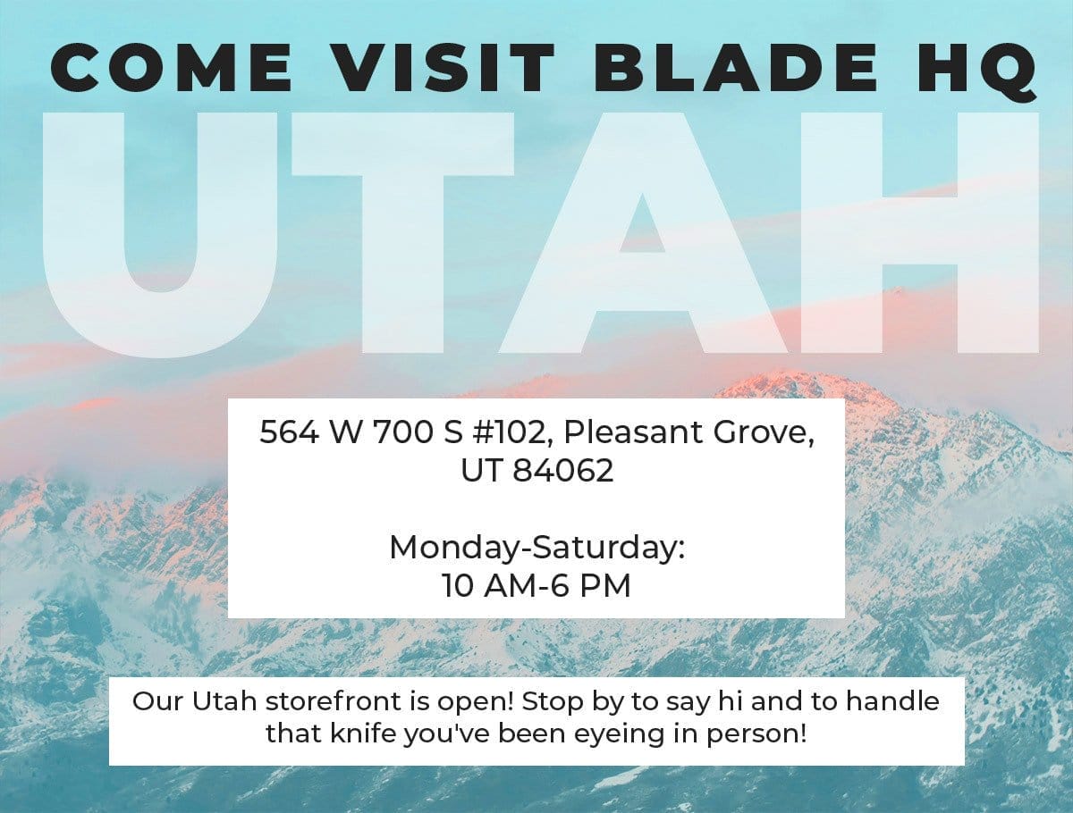 Out Utah storefront is now open