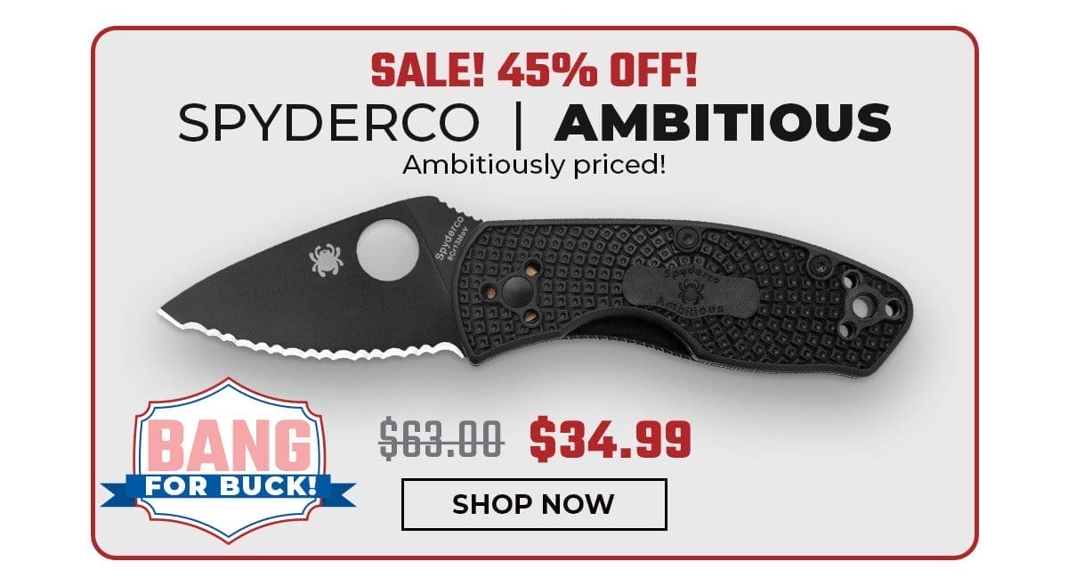 Spyderco Ambitious