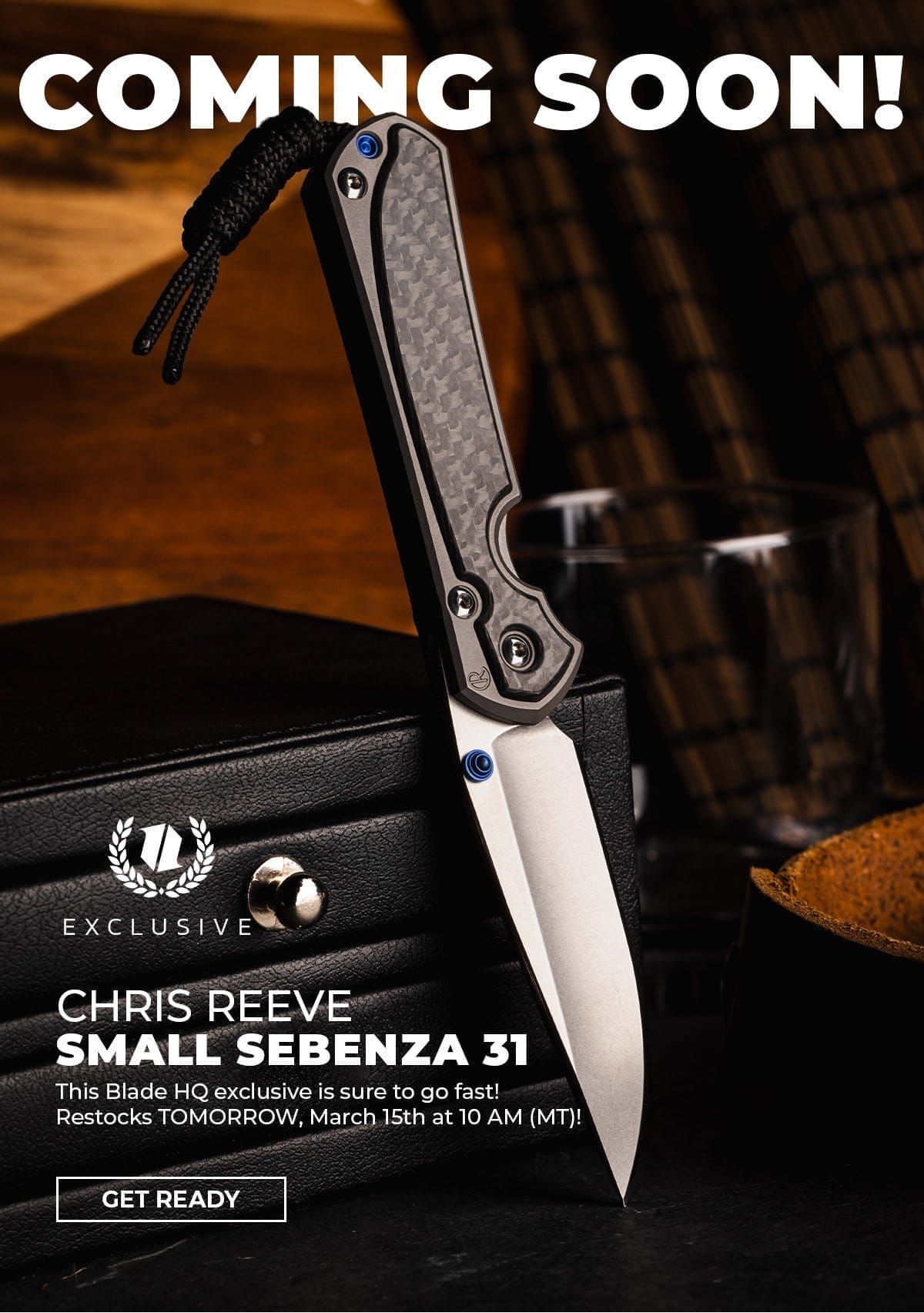 Coming Soon - Chris Reeve Small Sebenza 31 Exclusive