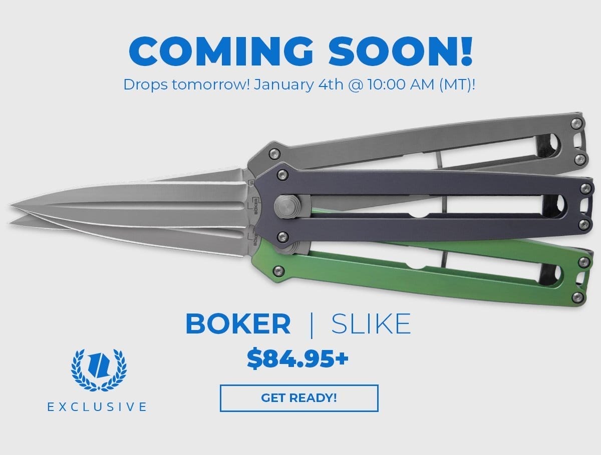 Coming Soon - Boker Slike OTF