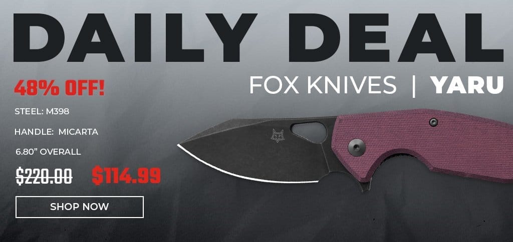 Daily Deal - Fox Knives Yaru
