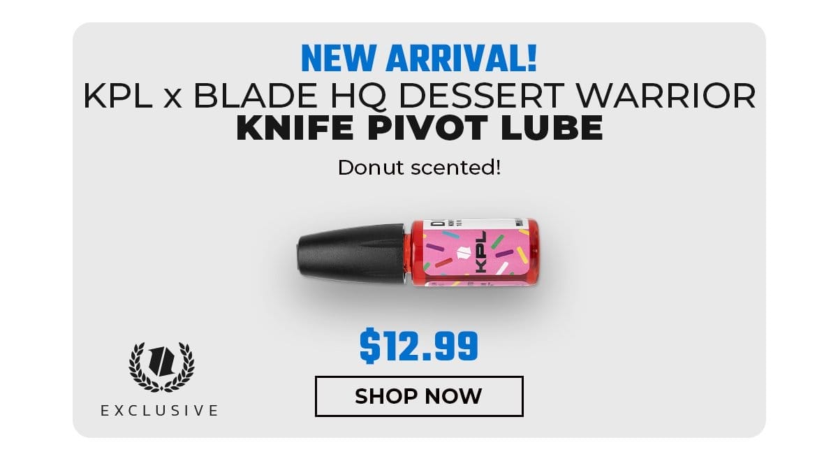 KPL x Blade HQ Dessert Warrior Pivot Lube