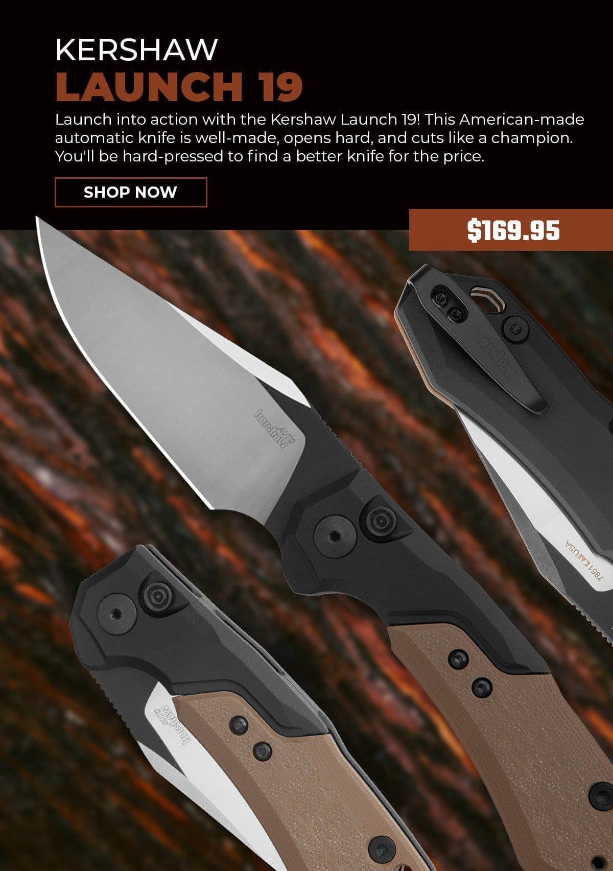 Kershaw Launch 19