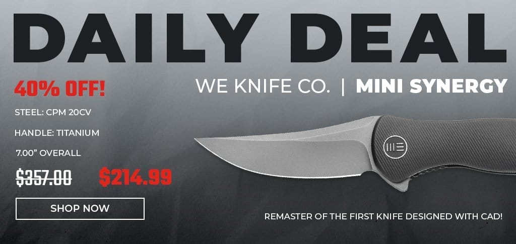 Daily Deal - WE Knife Co. Mini Synergy