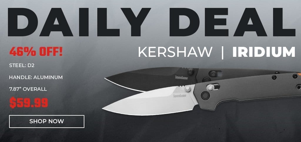 Daily Deal - Kershaw Iridium