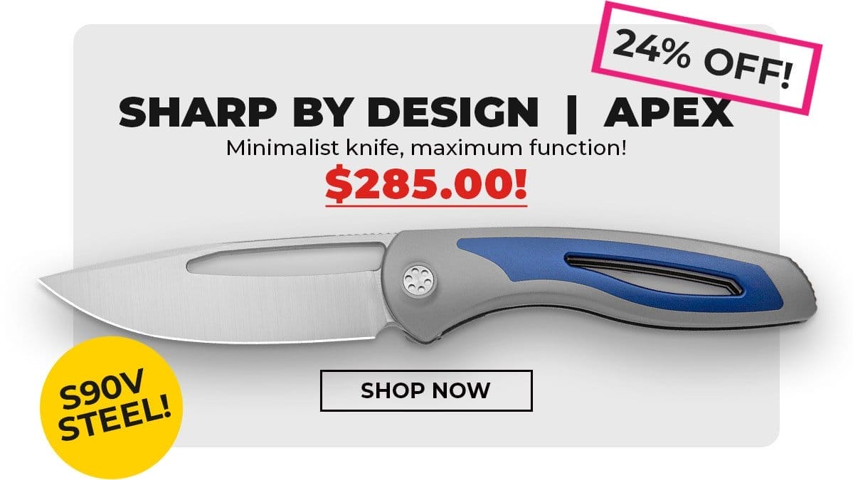 Sharp By Design Apex