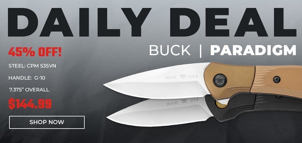 Daily Deal - Buck Paradigm
