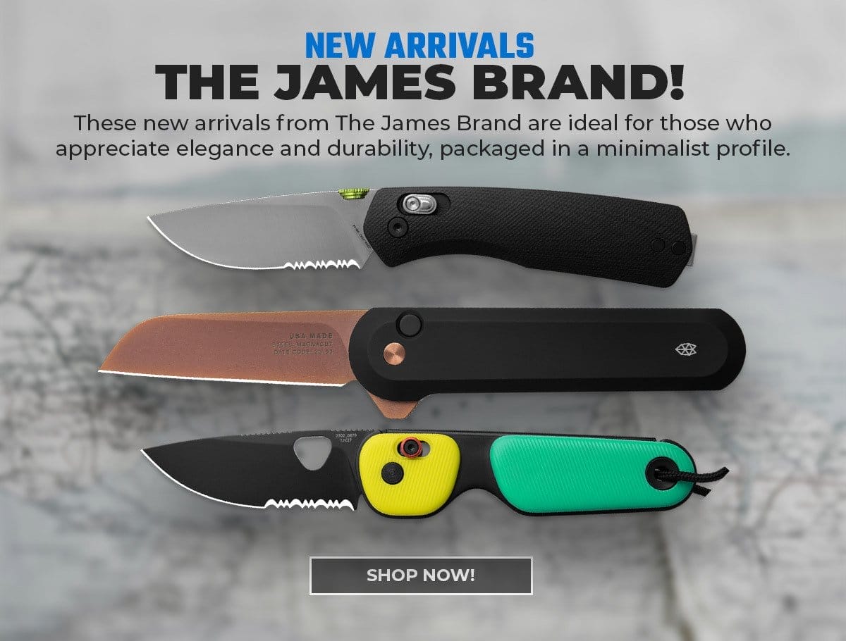 New Arrivals from The James Brand