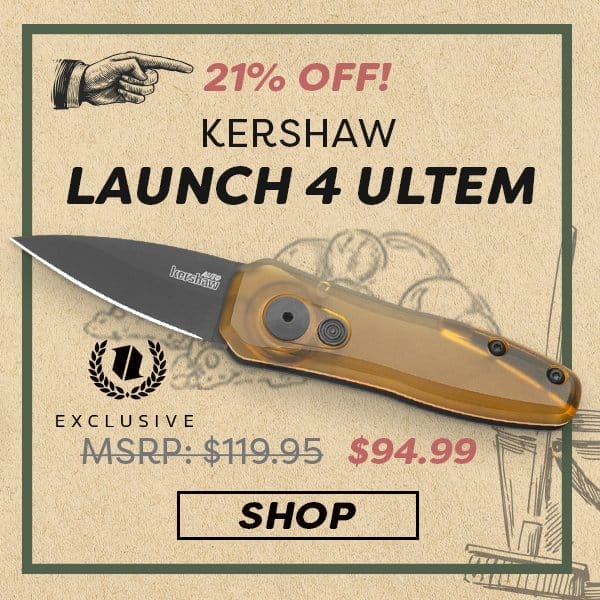Kershaw Launch 4 Ultem