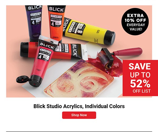 Blick Studio Acrylic Paints, Individual Colors