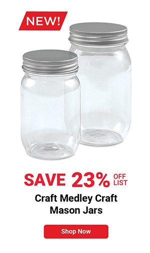 Craft Medley Craft Mason Jars
