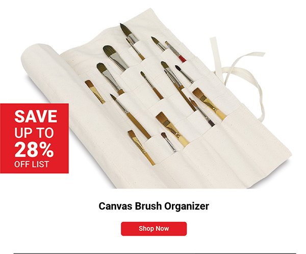 Canvas Brush Organizer