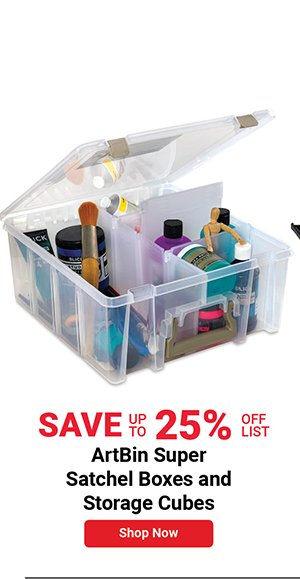 ArtBin Super Satchel Boxes and Storage Cube