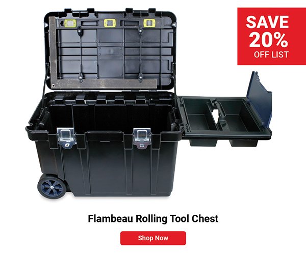 Flambeau Rolling Tool Chest