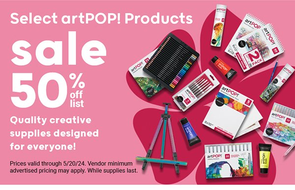 Select artPOP! Products Sale 50% Off List