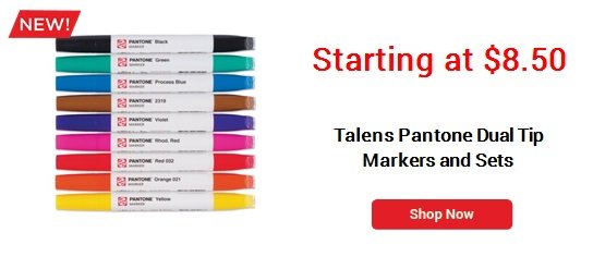 Talens Pantone Dual Tip Markers and Sets