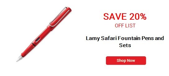 Lamy Safari Fountain Pens and Sets