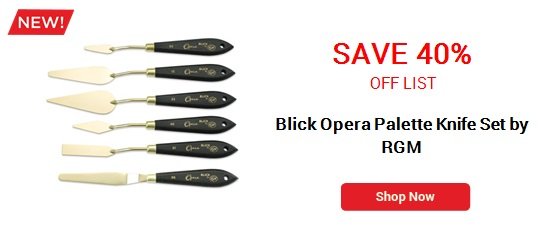 Blick Opera Palette Knife Set by RGM
