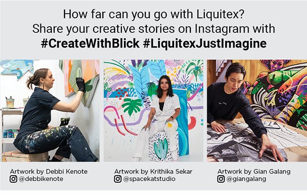 Share your creative stories on Instagram with #CreateWithBlick