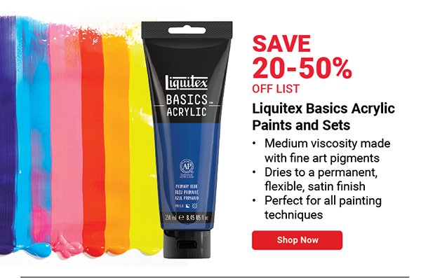 Liquitex Basics Acrylic Paints and Sets