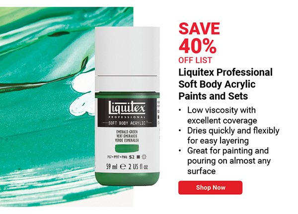 Liquitex Professional Soft Body Acrylic Paints and Sets