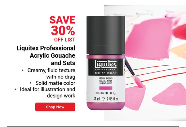 Liquitex Professional Acrylic Gouache and Sets