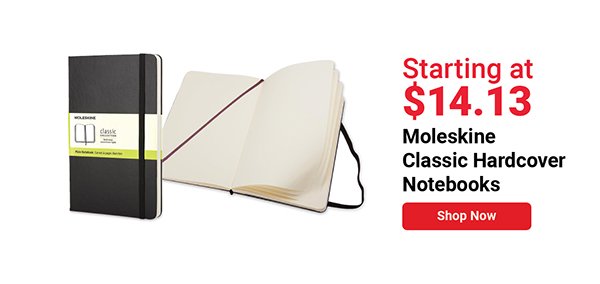 Moleskine Classic Hardcover Notebooks