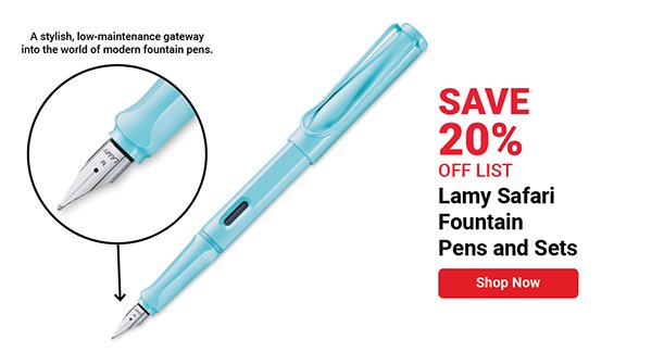 Lamy Safari Fountain Pens and Sets