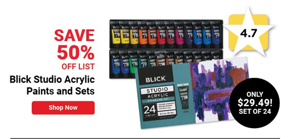 Blick Studio Acrylic Paints and Sets