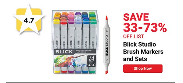 Blick Studio Brush Markers and Sets