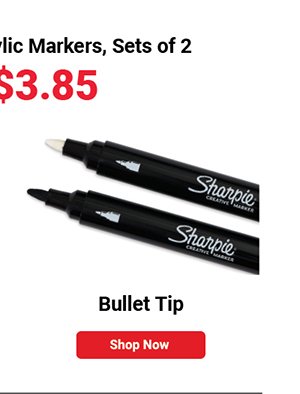 Sharpie Creative Acrylic Markers - Bullet Tip, Set of 2