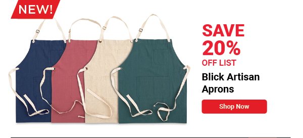 Blick Artisan Aprons