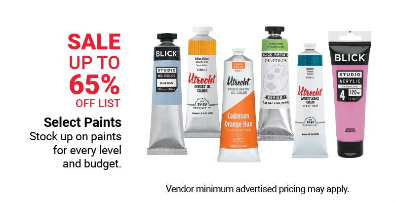 Select Paints Sale Up to 65% Off List