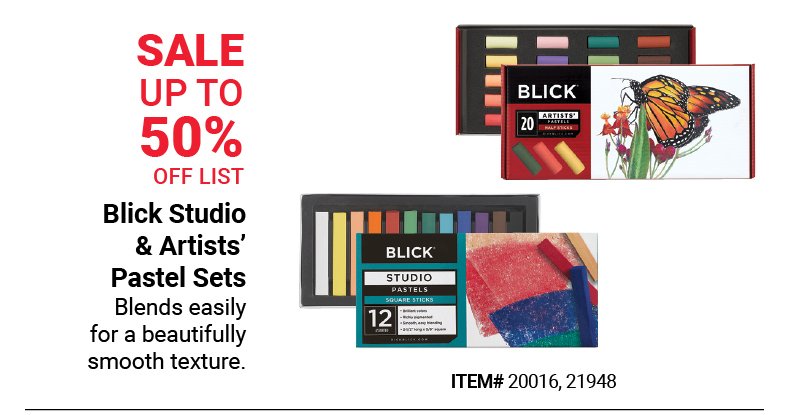 Blick Studio & Artists' Paste Sets Sale Up to 50% Off List
