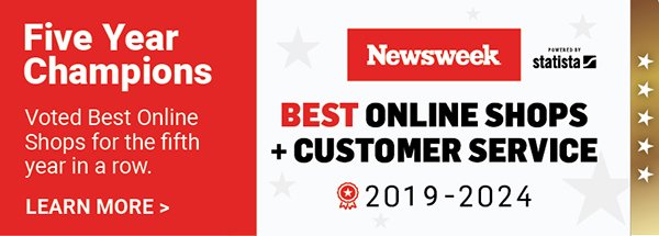 Voted #1 Best Online Shops and Best Customer Service - Learn More