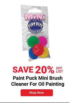 Paint Puck Mini Brush Cleaner For Oil Painting