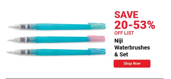 Niji Waterbrushes & Set