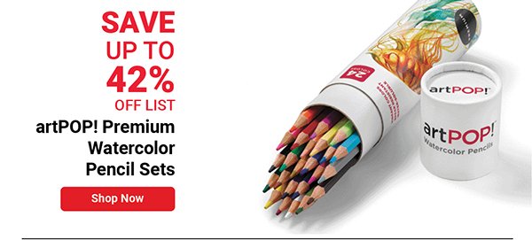 artPOP! Premium Watercolor Pencils