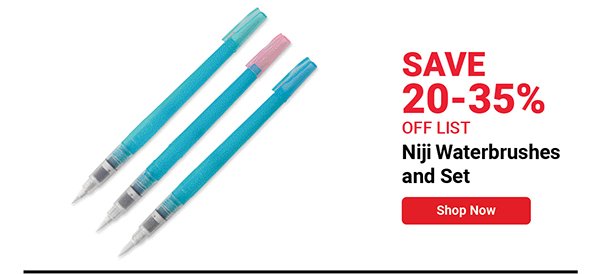 Niji Waterbrushes and Set