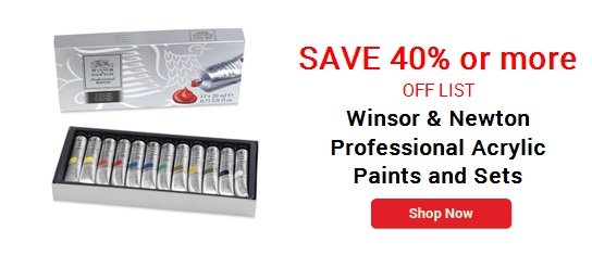 Winsor & Newton Professional Acrylic Paints and Sets