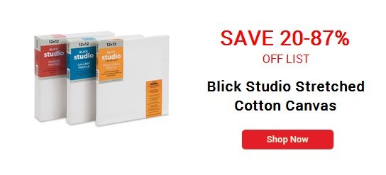 Blick Studio Stretched Cotton Canvas