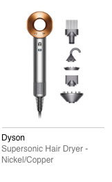 Dyson Supersonic Hair Dryer - Nickel/Copper