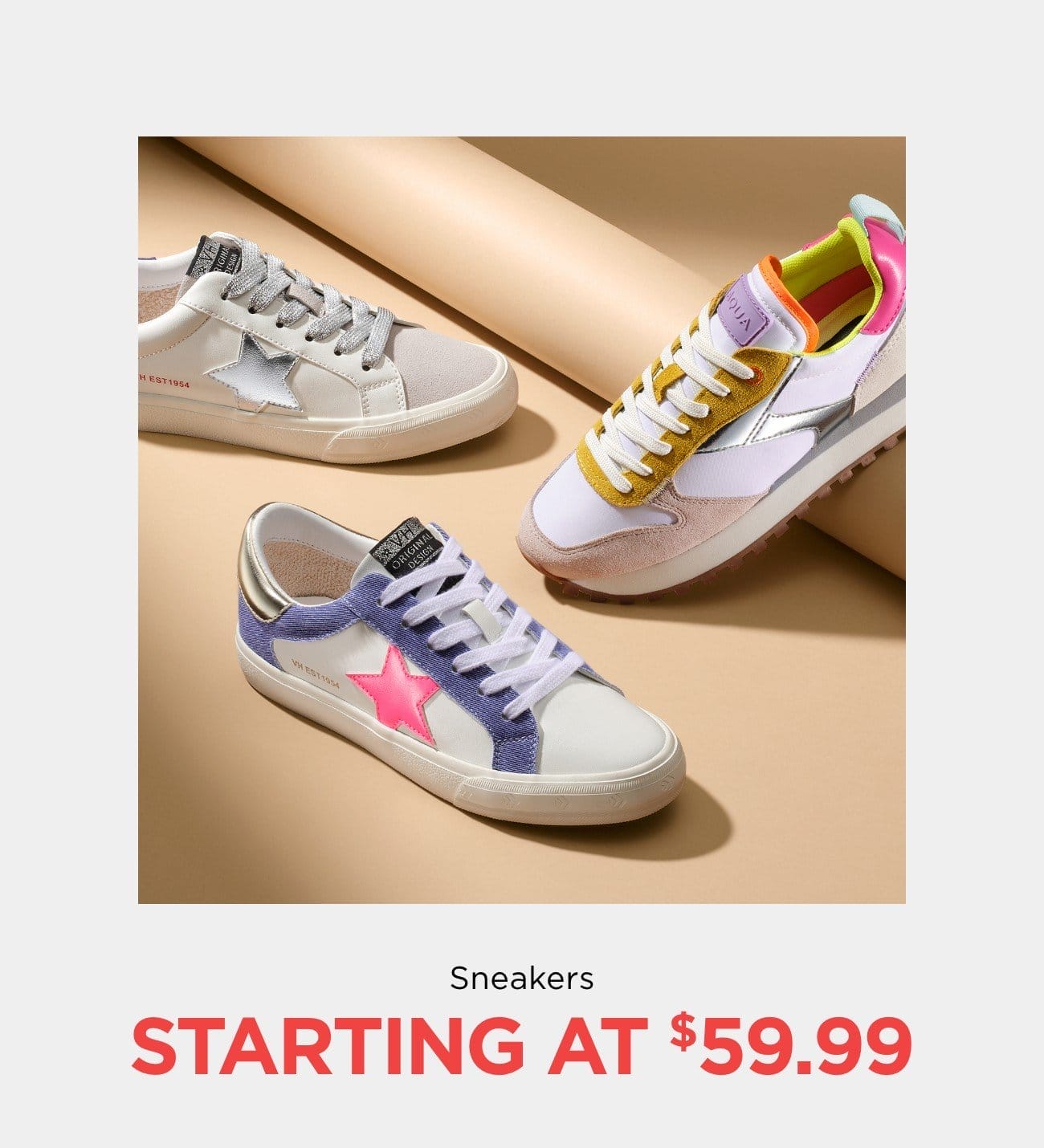 Sneakers | STARTING AT \\$59.99