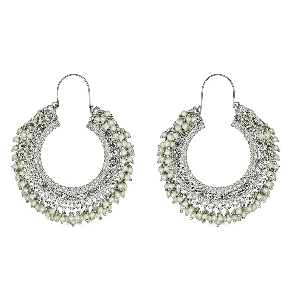 Image of Shaurya Earrings in Silver