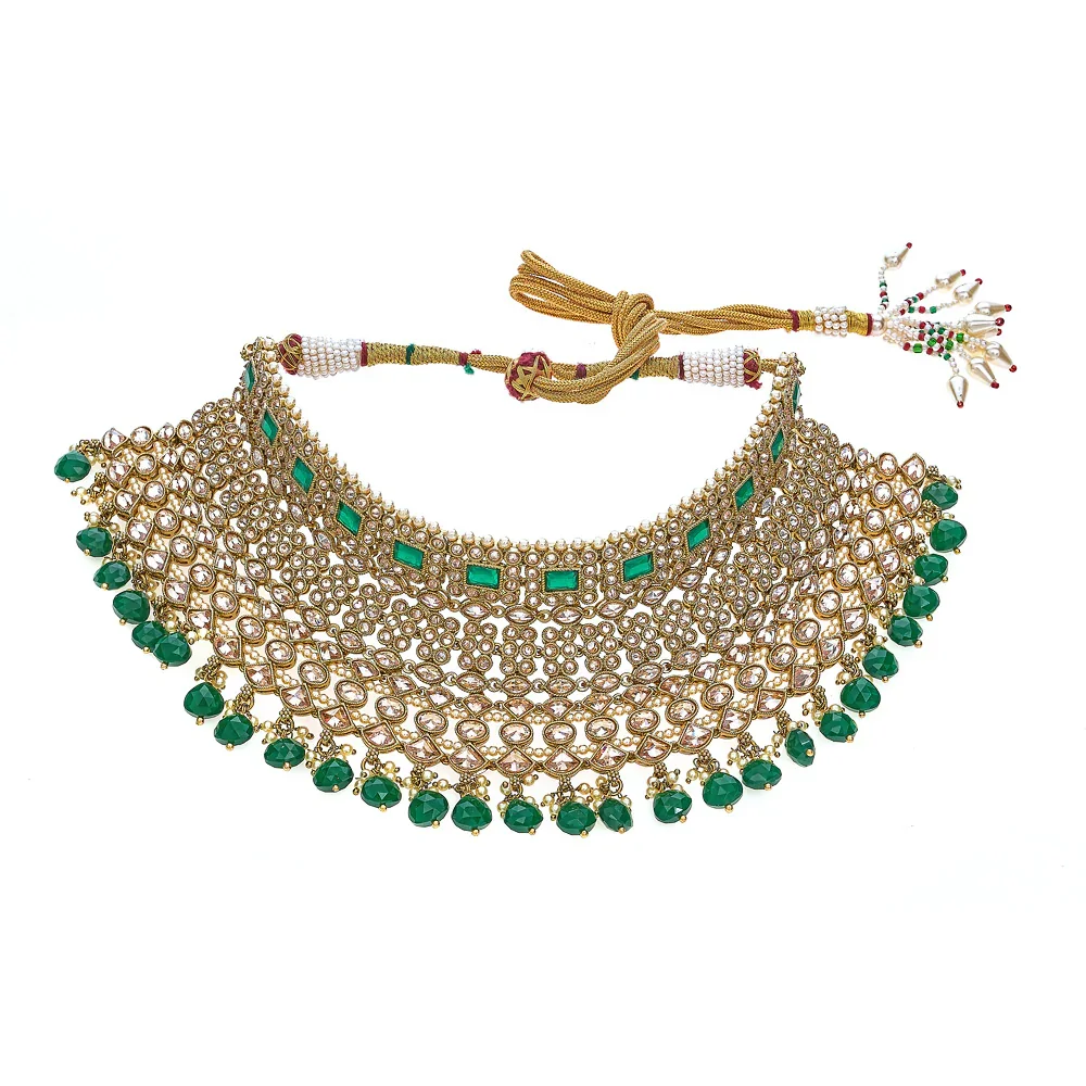 Image of Mishita Necklace in Emerald Green